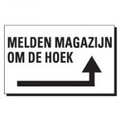TSD 08 MELDEN MAGAZIJN OM DE HOEK wit-zwart TSD 08 MELDEN MAGAZIJN OM DE HOEK wit-zwart