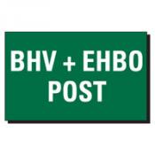 TSD 19 BHV+EHBO POST groen-wit TSD 19 BHV+EHBO POST groen-wit