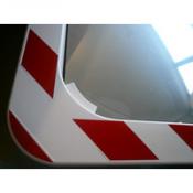 Veiligheidsspiegel wit-rood Veiligheidsspiegel wit-rood