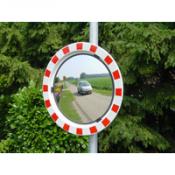 Verkeersspiegel rond Verkeersspiegel rond
